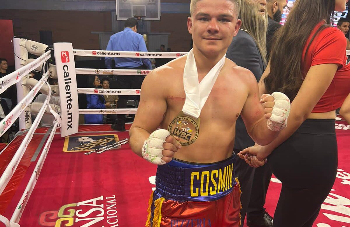 Boxerul Cosmin Gîrleanu a obținut a doua sa victorie la profesioniști