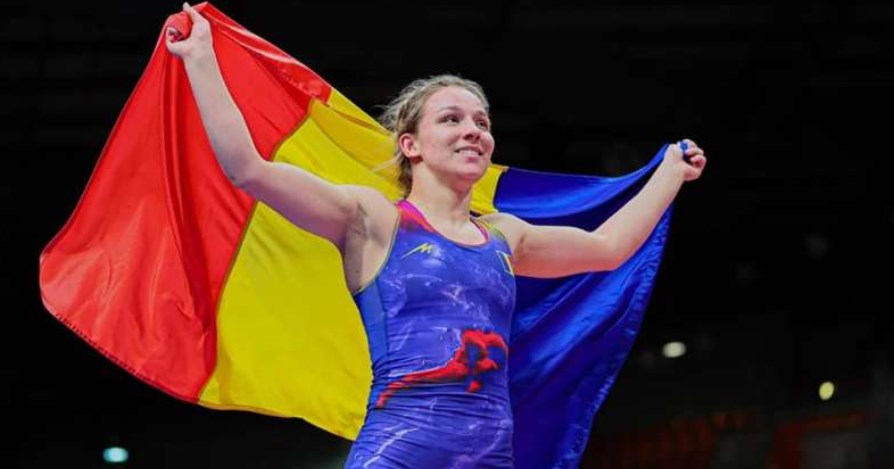 Andreea Beatrice Ana a câștigat medalia de aur la Campionatele Europene de lupte