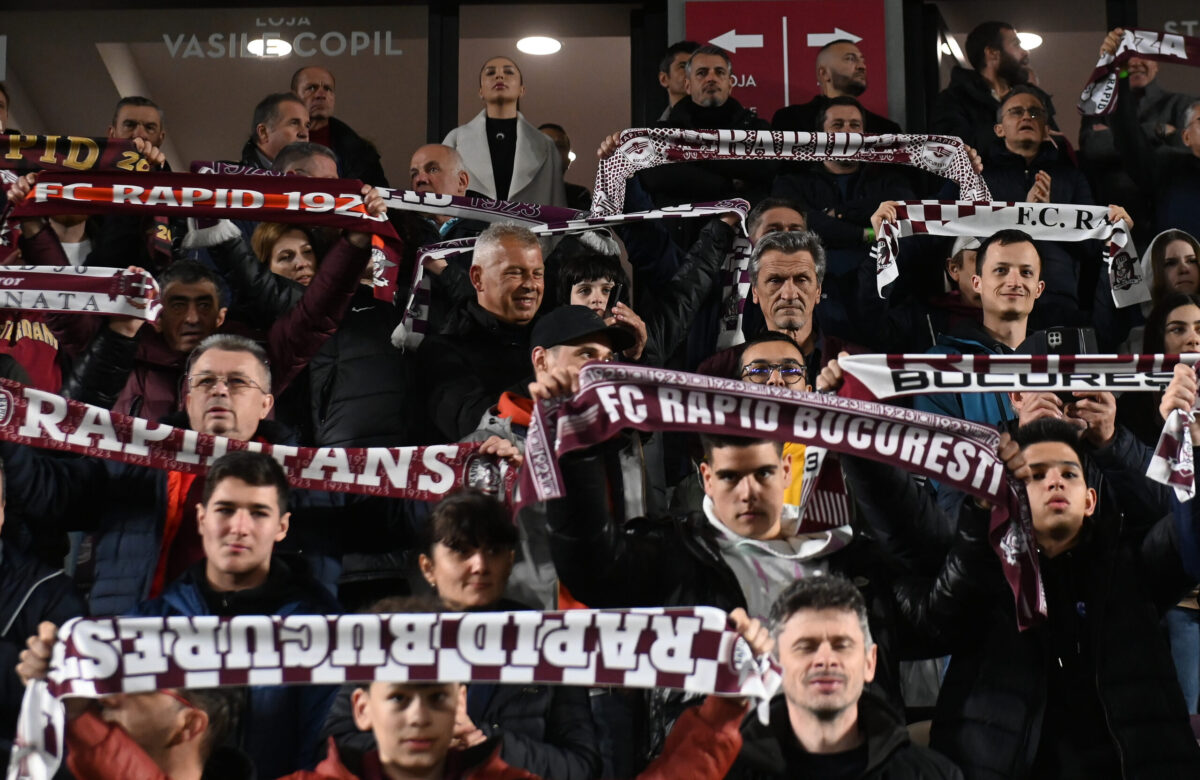 Surpriză interesantă pregătită de galeria Rapidului înainte de marele derbi cu FCSB